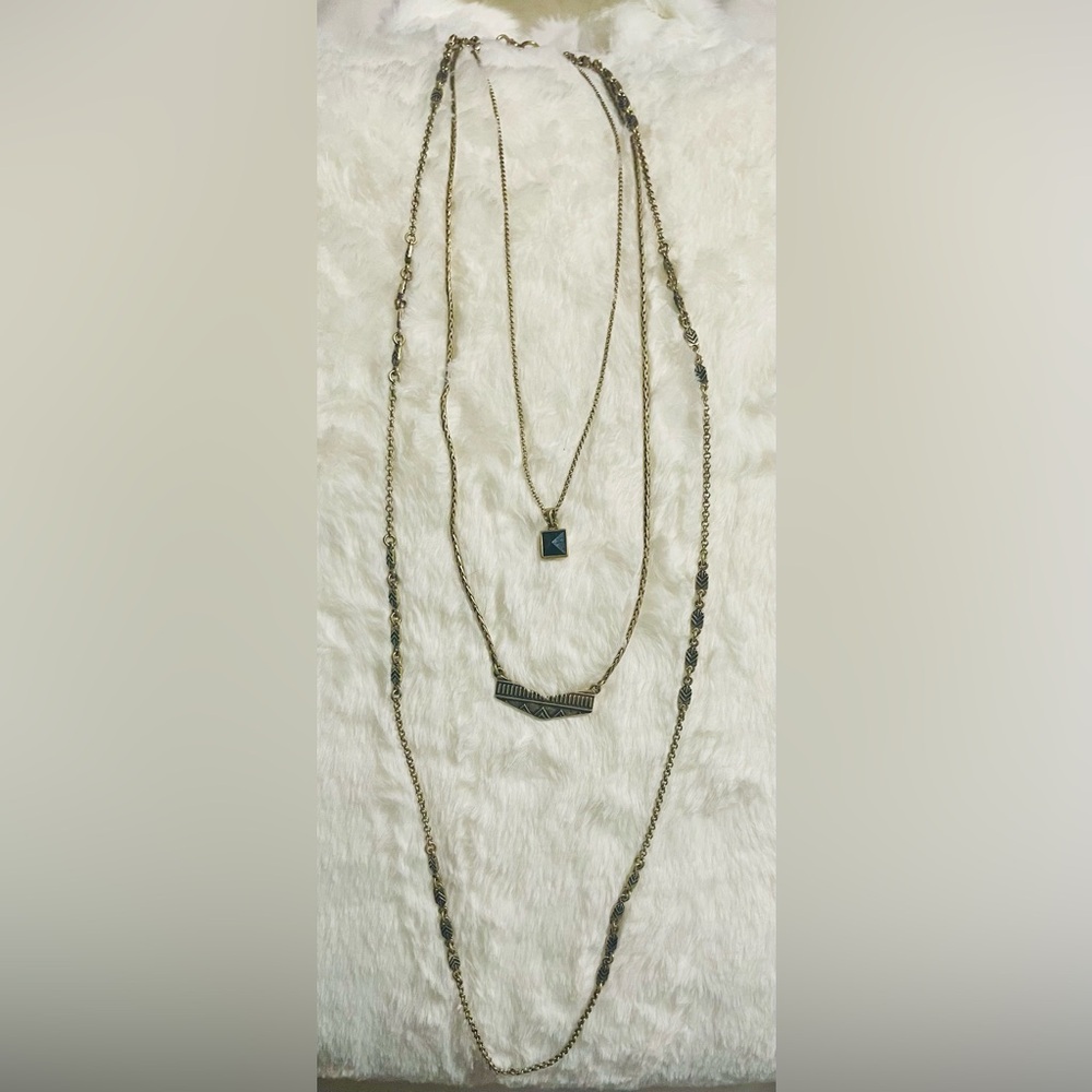 Lucky Brand Gold Layered Necklace